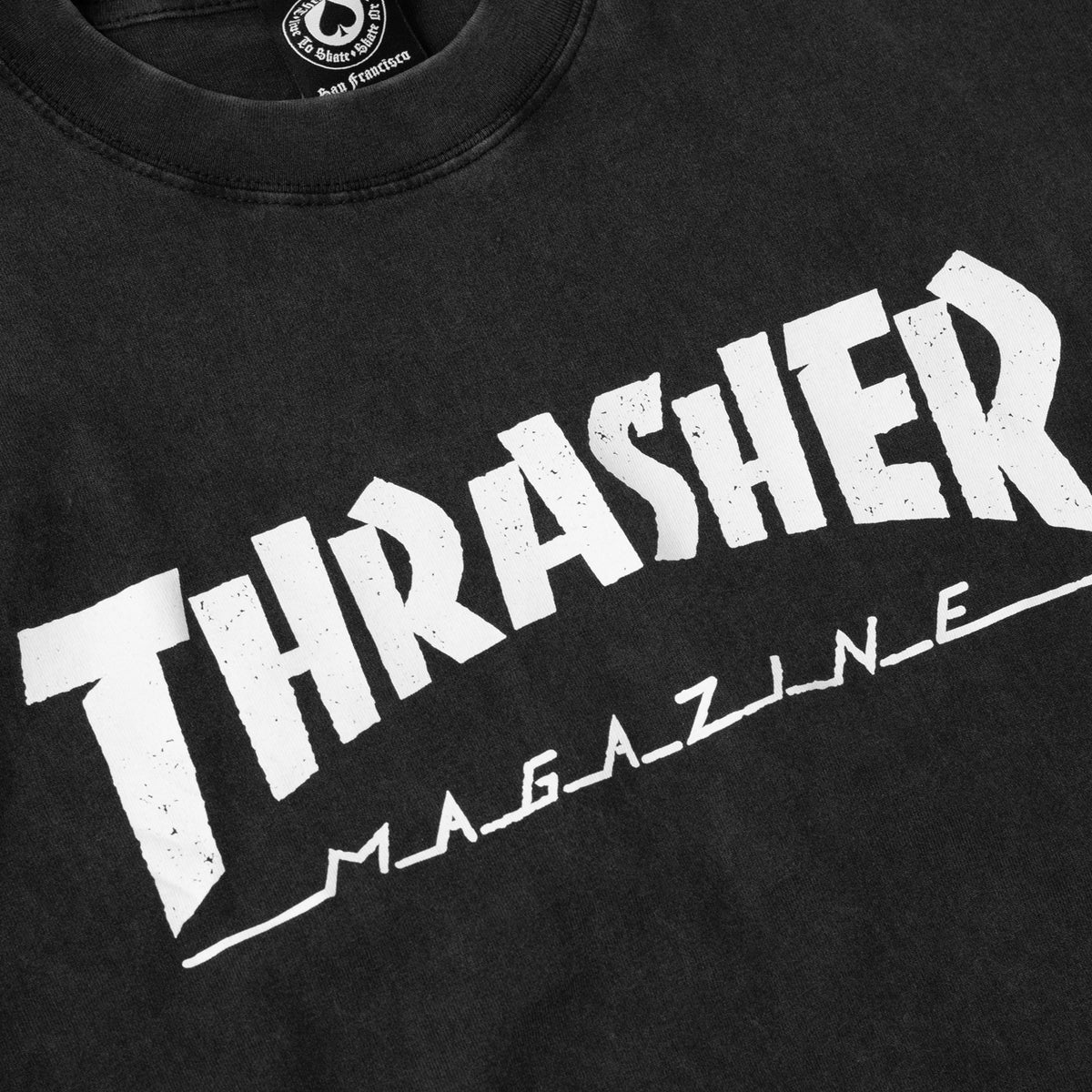 Vintage Mag Logo Tee (Black)