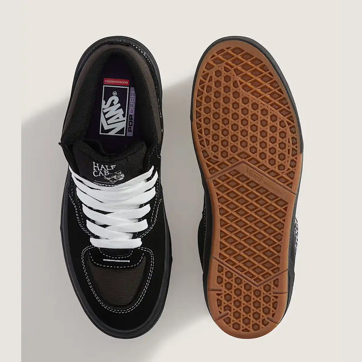 Skate Half Cab Wafflecup (Black/Asphalt)