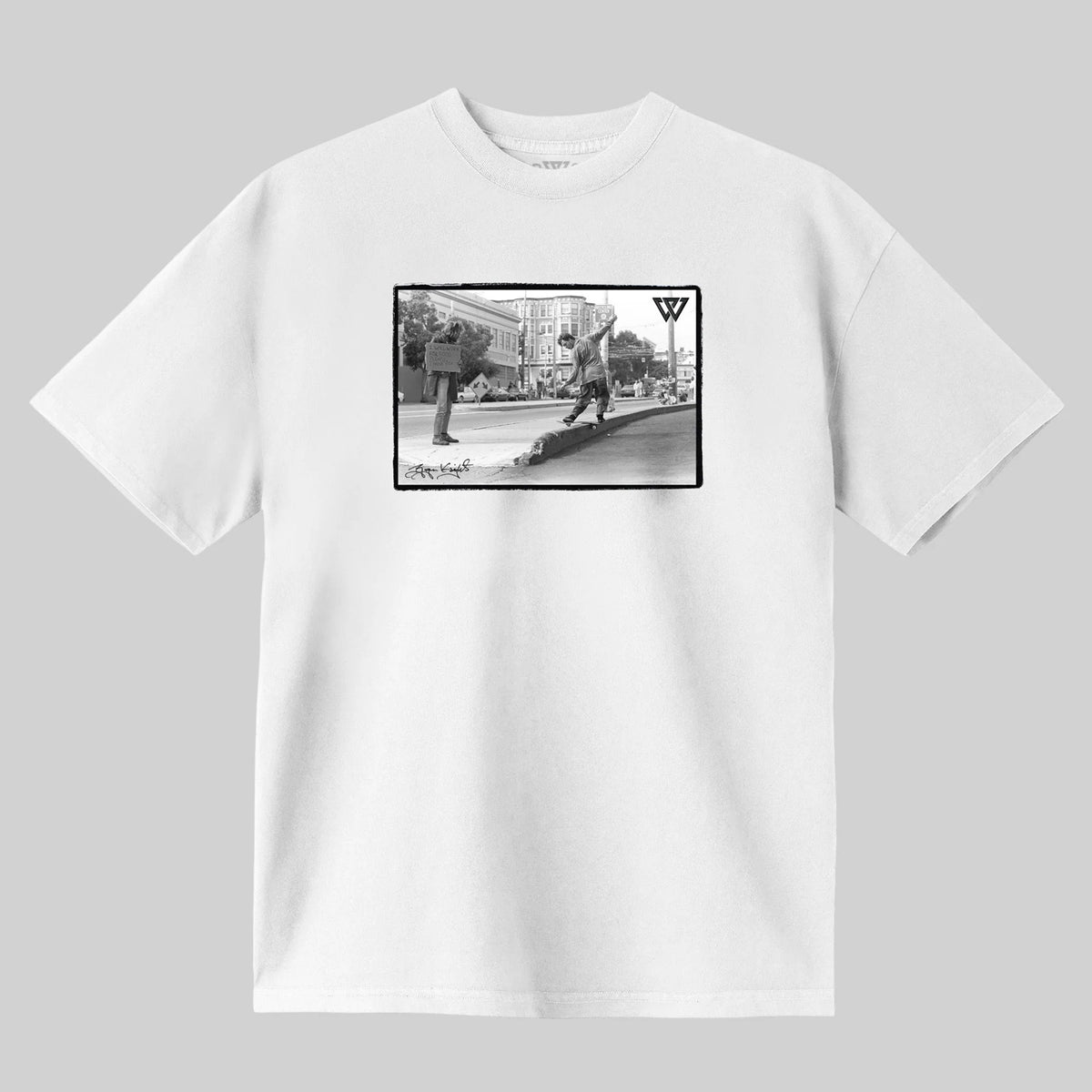 Bk Sarge Tee (White)