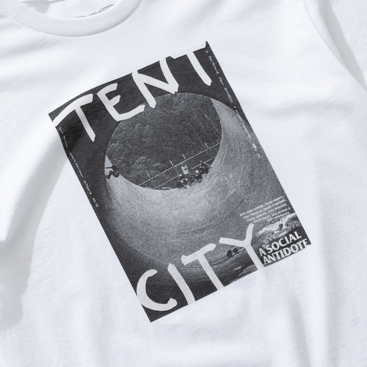 Tent City Tee (White)