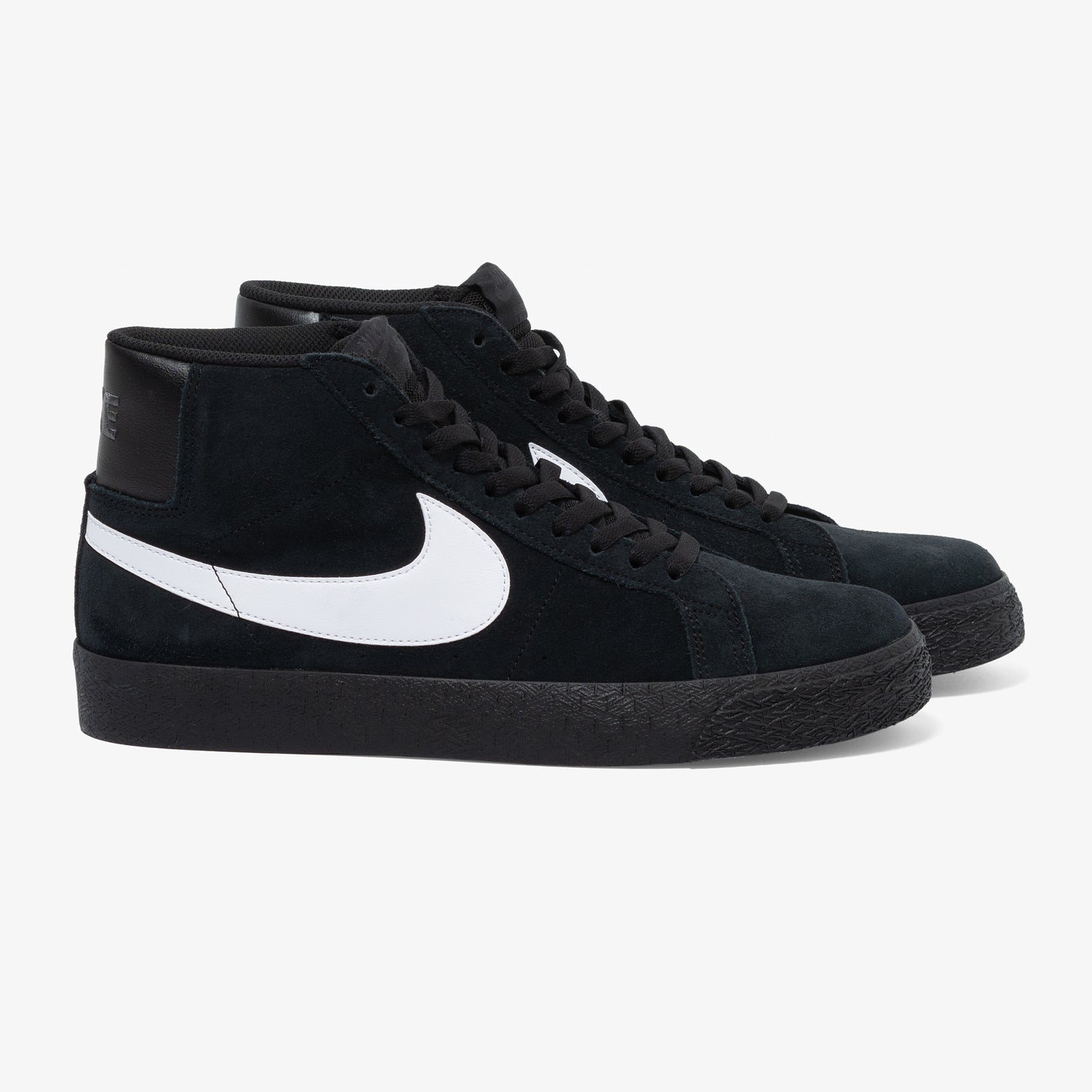  - Blazer Mid (Black/Black/White)