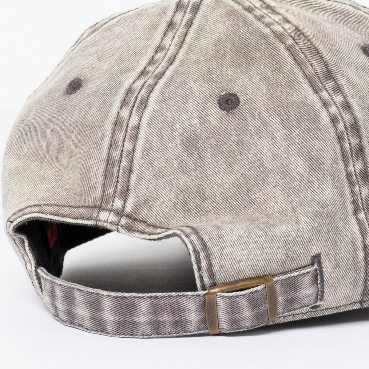Peaceful Embroidered Hat (grey)
