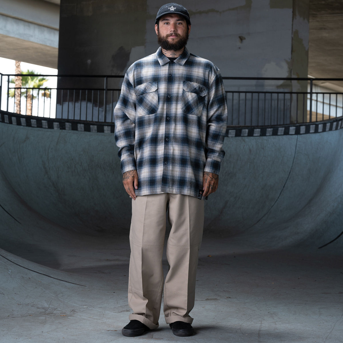 Ronnie Sandoval Flannel (Navy)