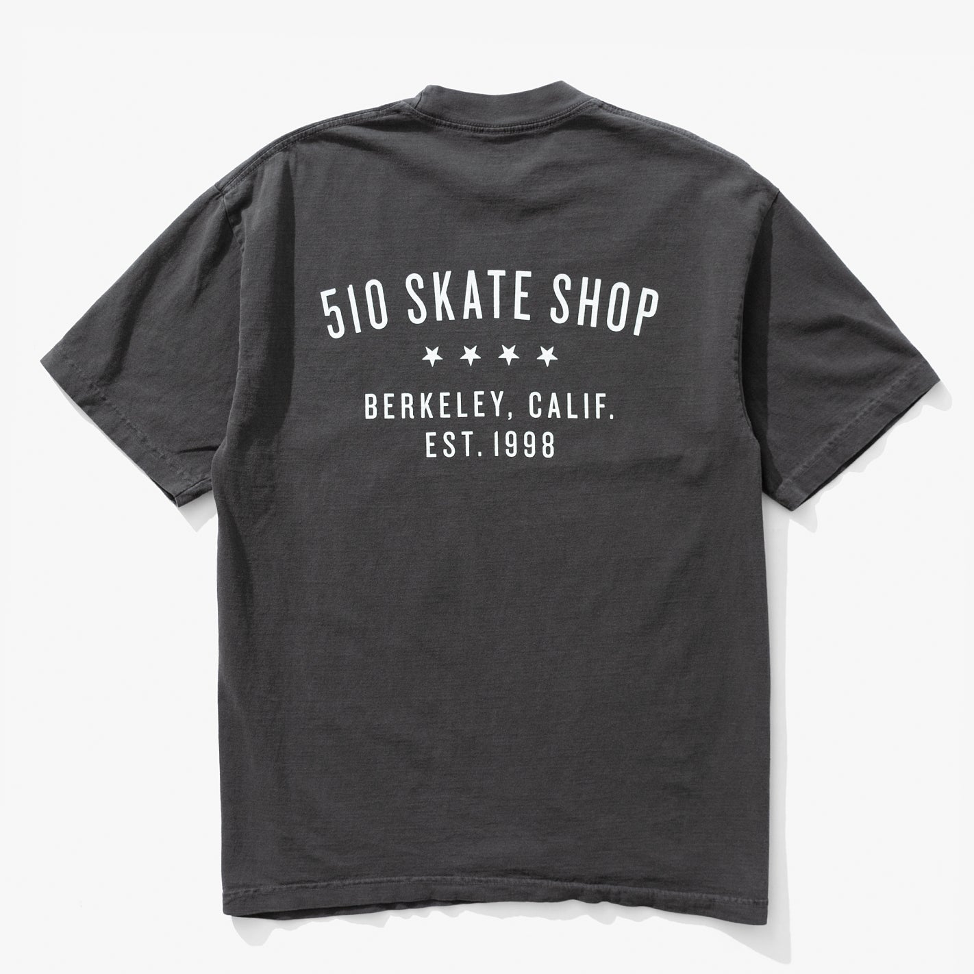 【送料無料ライン/39ショップ】 Label Vintage Tee Skateboarding 510 - Black) Vintage (Washed Tシャツ